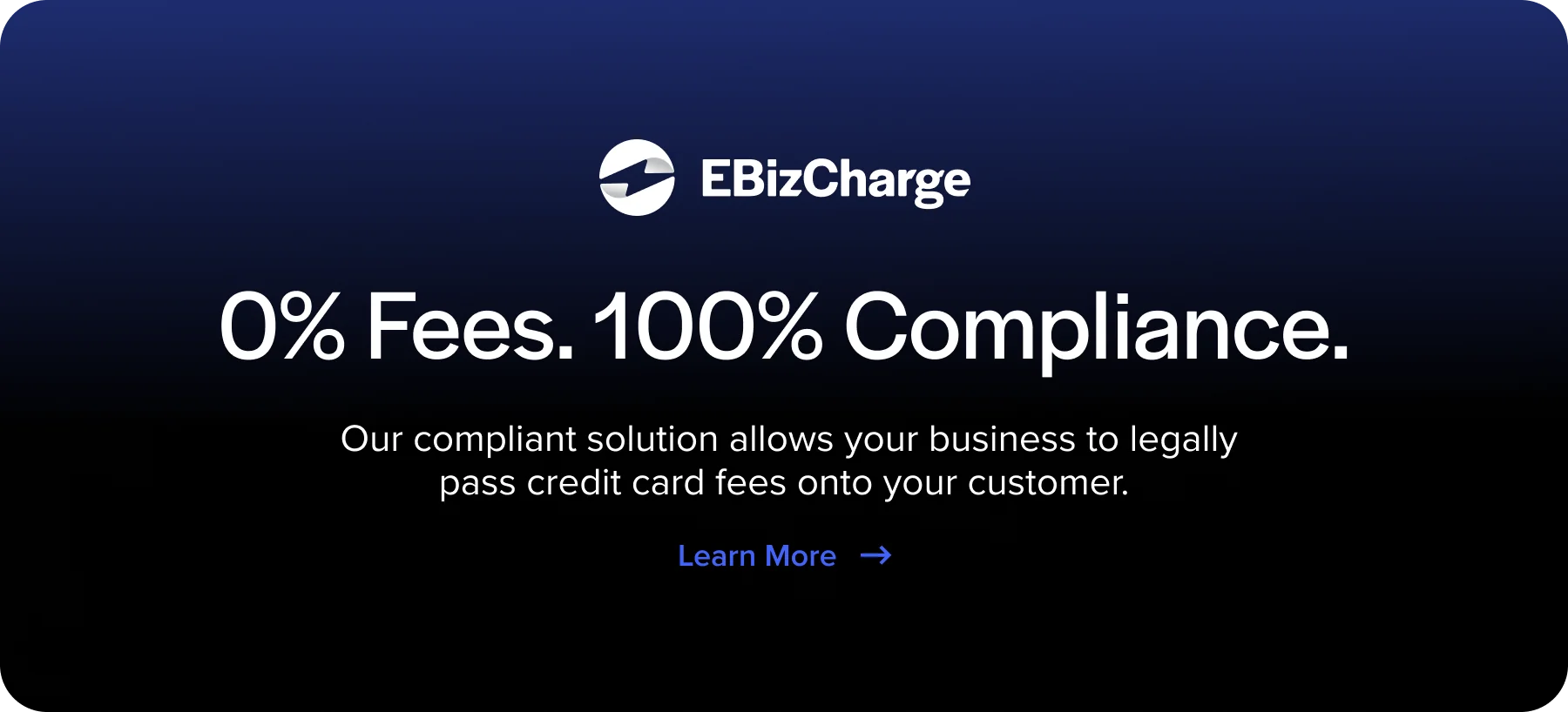 EBizCharge Surcharge feature