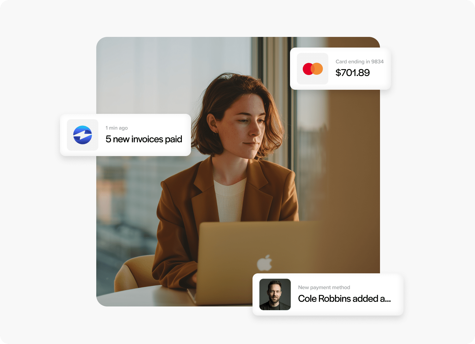 The easiest way to accept eCheck payments.
