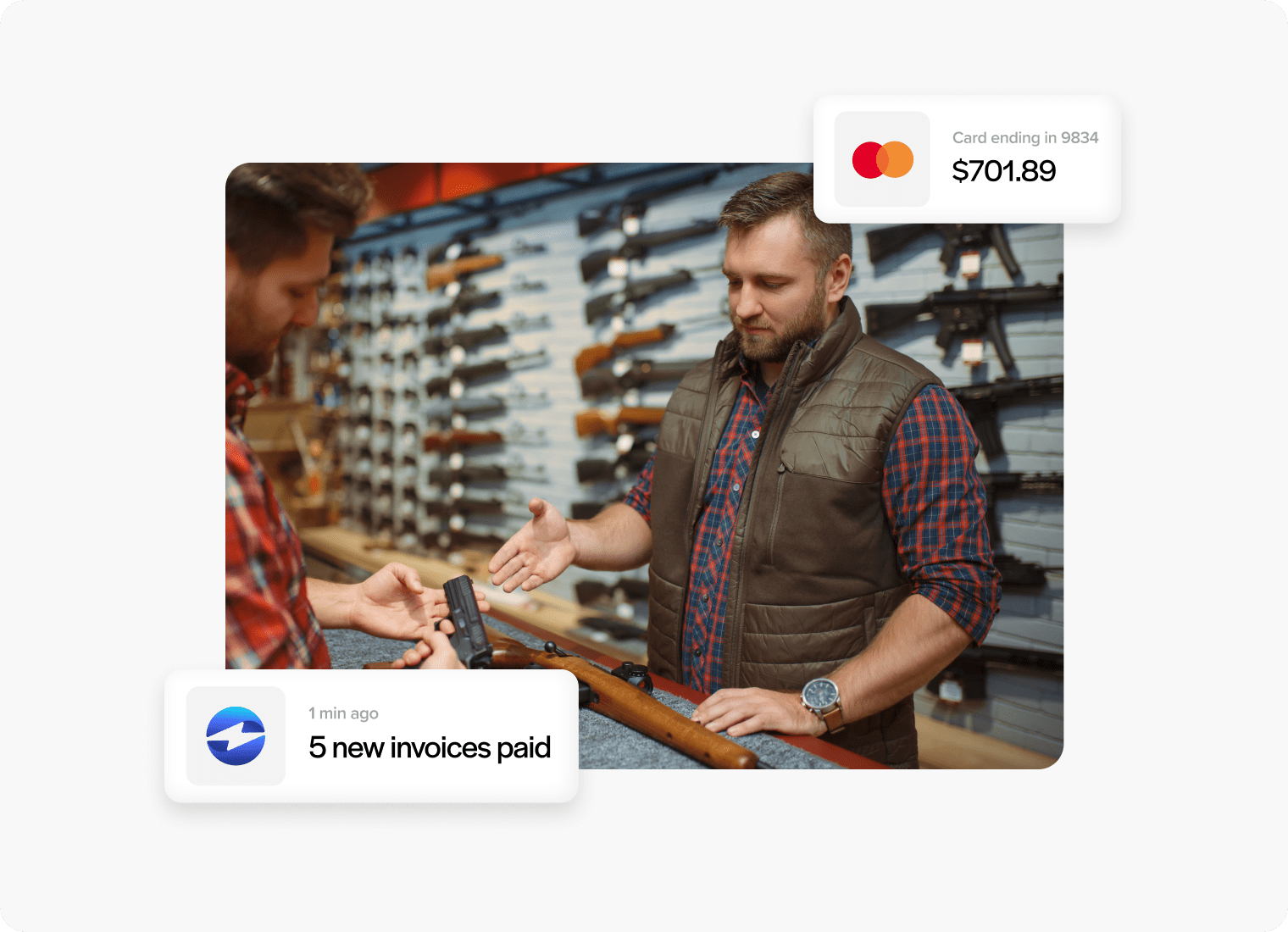 The easiest way to accept eCheck payments.