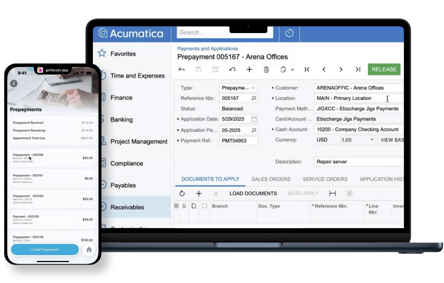 Jigx frontline payment processing