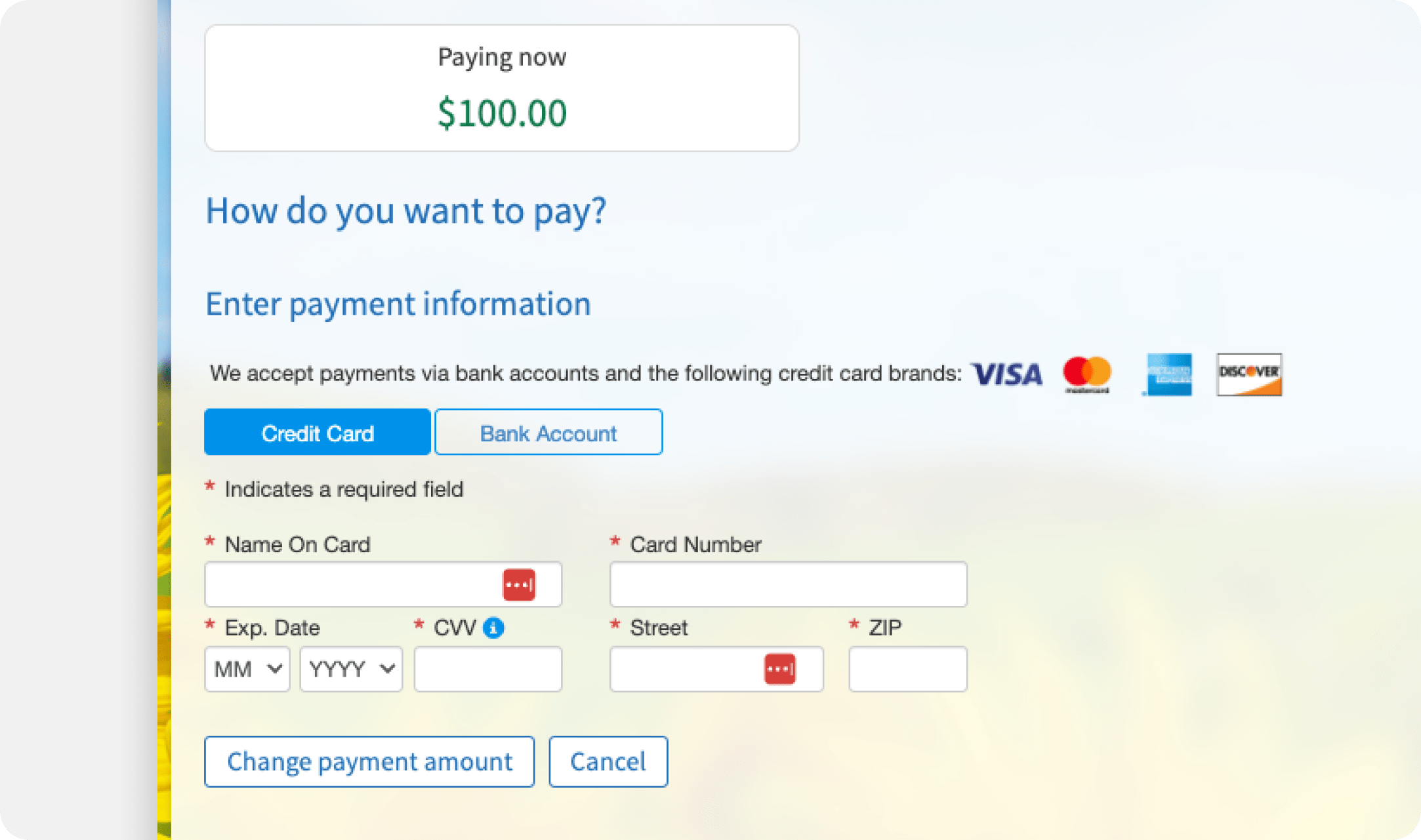 Let patients pay directly from MyChart