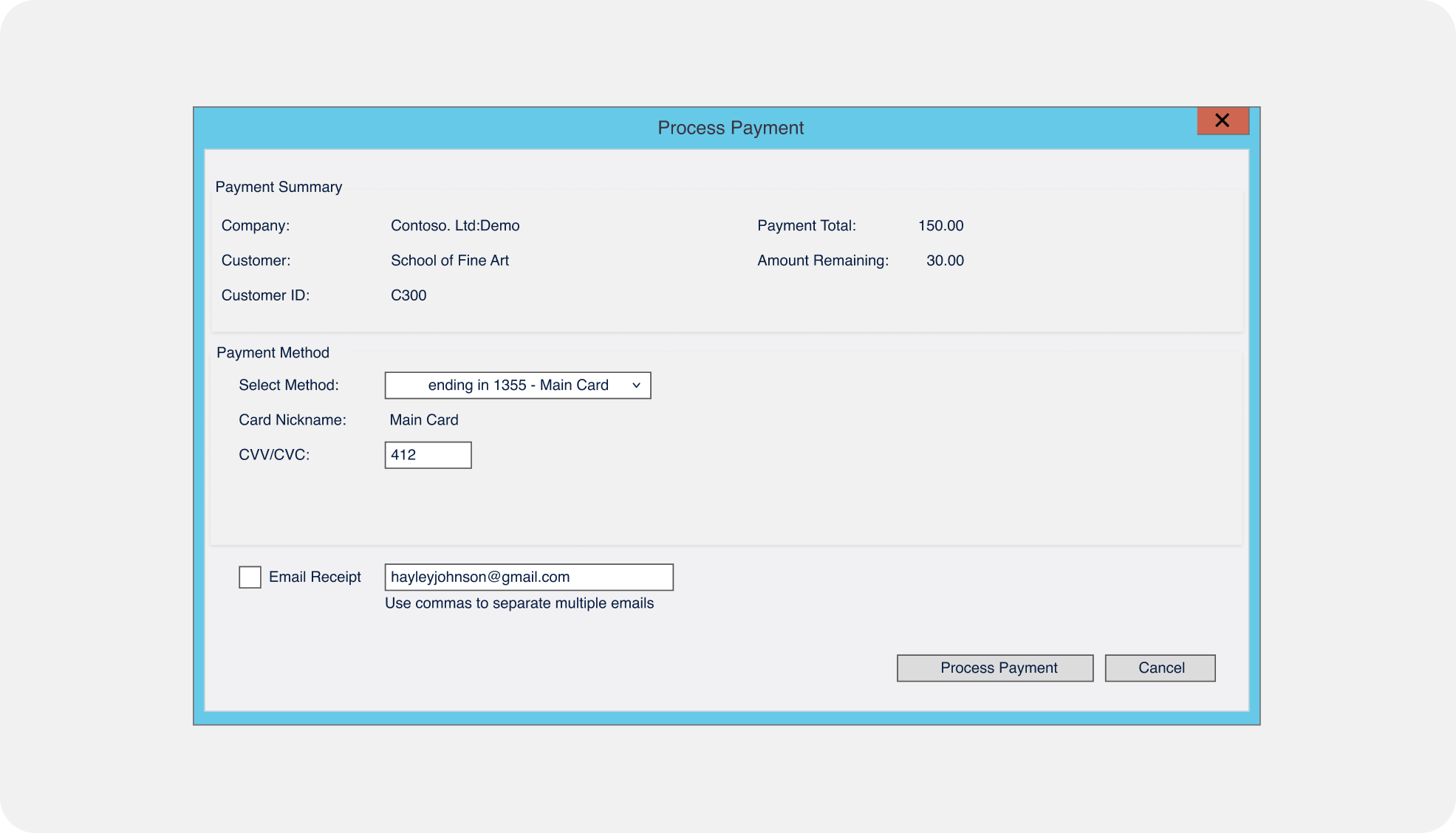 Run transactions without leaving Microsoft Dynamics SL
