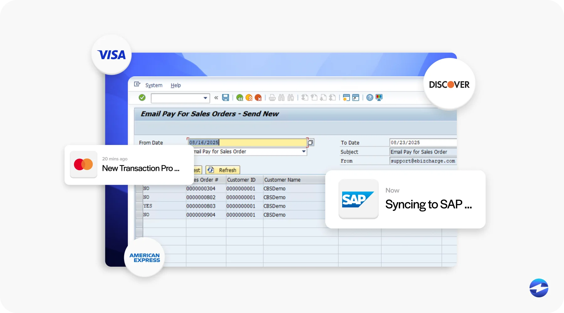SAP Payment integration