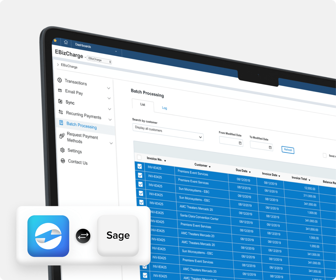 Accept credit cards, debit cards, and ACH Accept credit cards, debit cards, and ACH