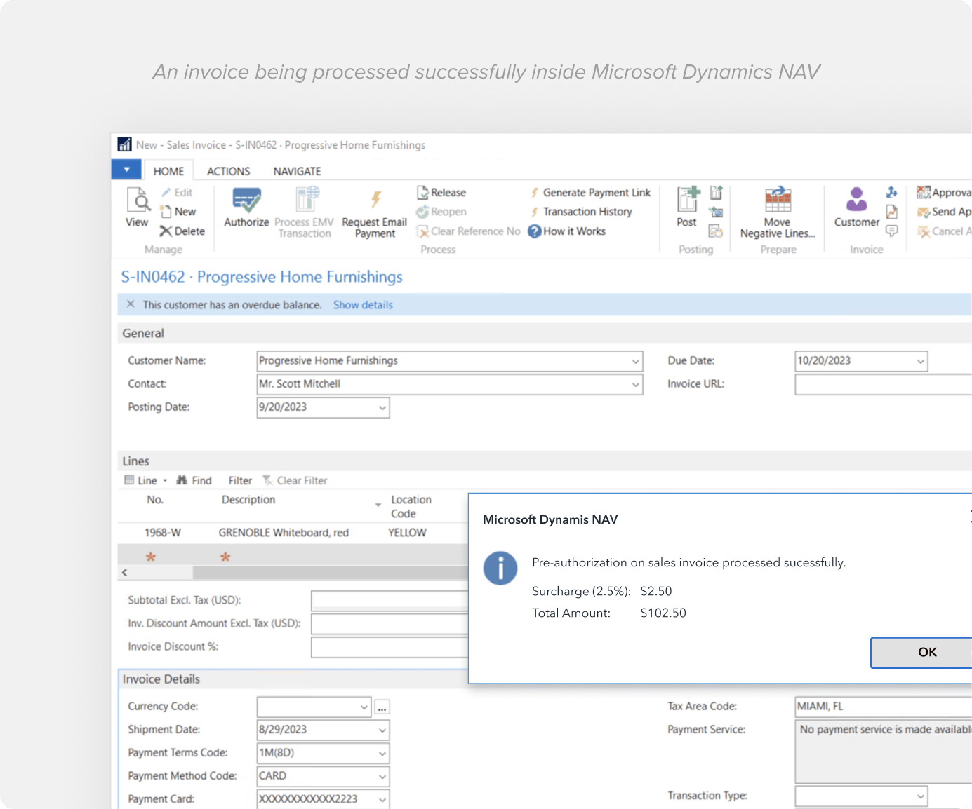 MD Payment screens appear natively MD Payment screens appear natively