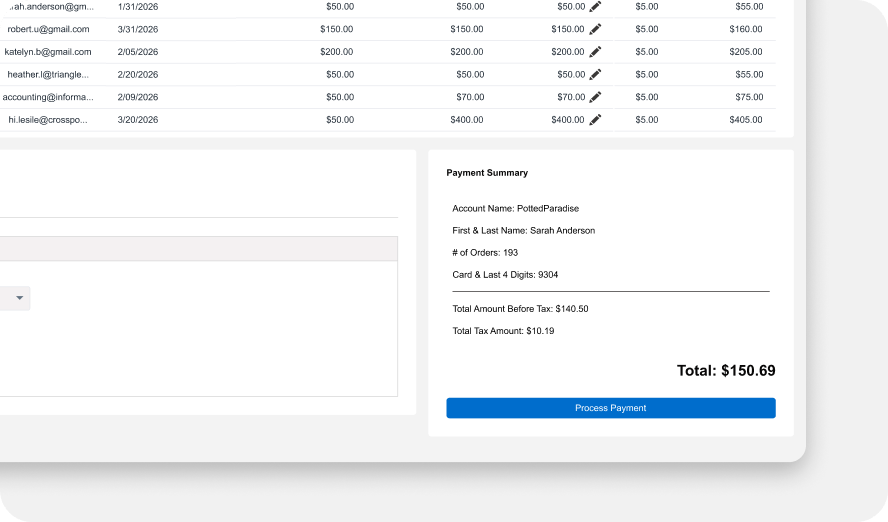 Run transactions on Salesforce Object
