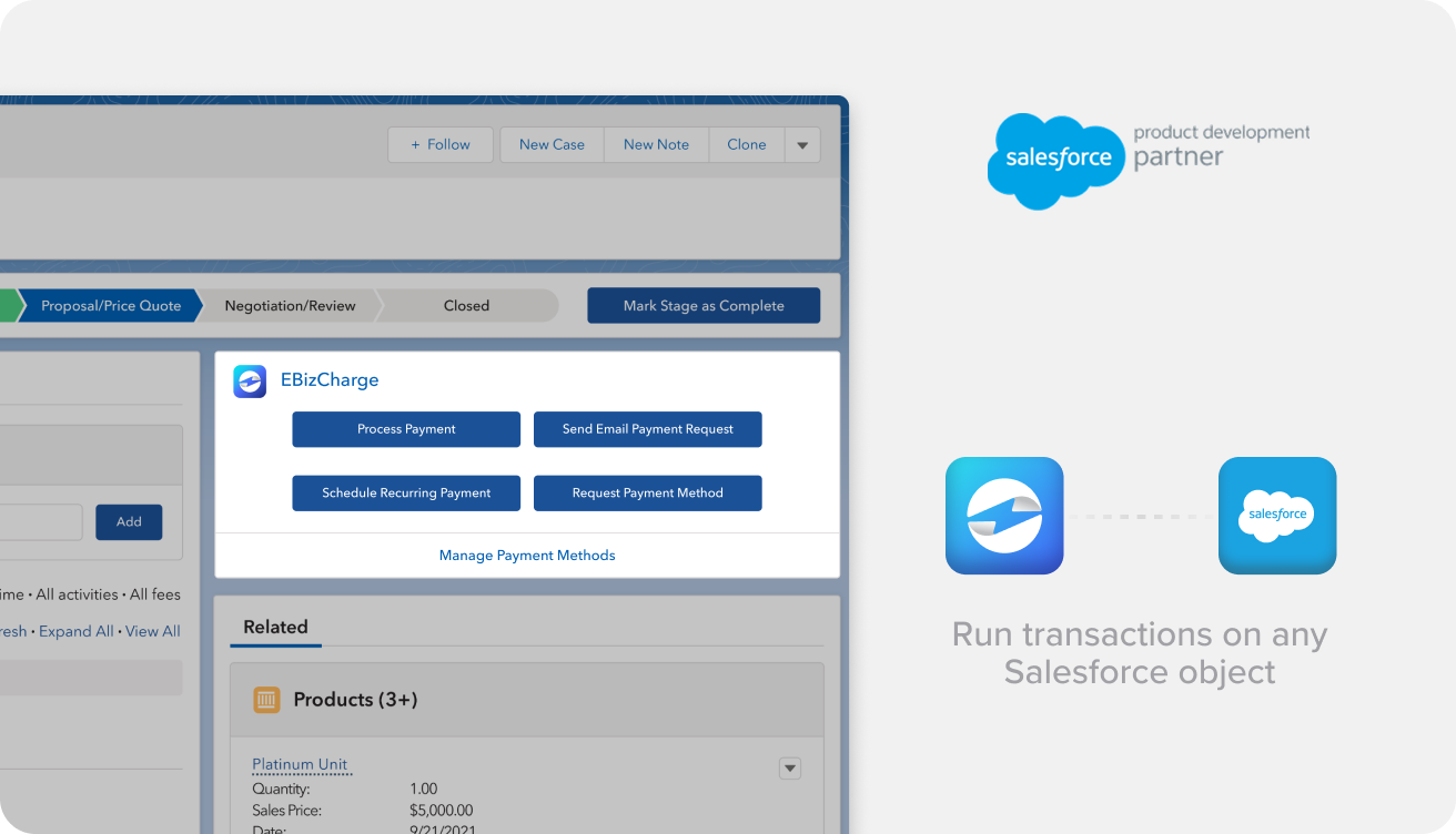 Take payments anywhere in salesforce Take payments anywhere in salesforce