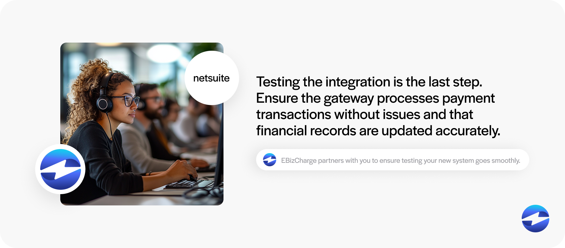 testing the netsuite payment integration