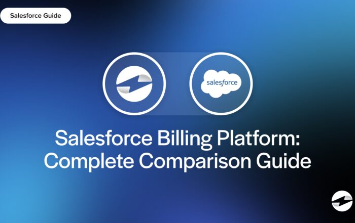 salesforce billing platform comparison