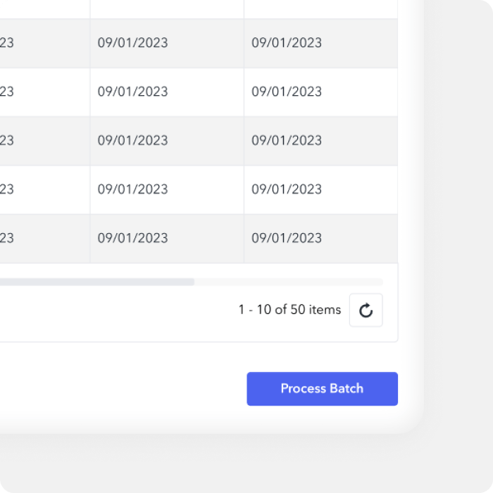 Batching processing for high-volume invoicing Batching processing for high-volume invoicing
