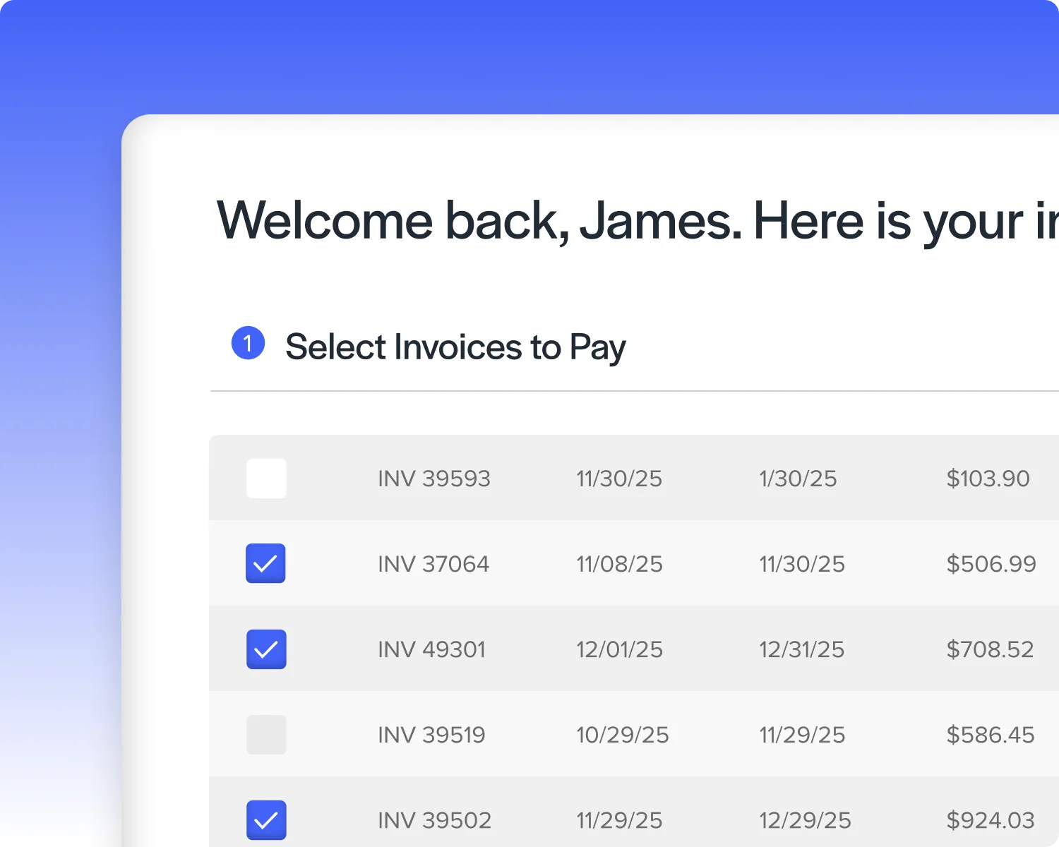 Customer Payment Portal Customer Payment Portal
