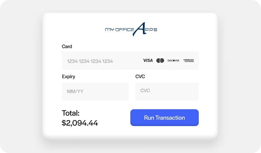 Run transactions inside of Kechie ERP