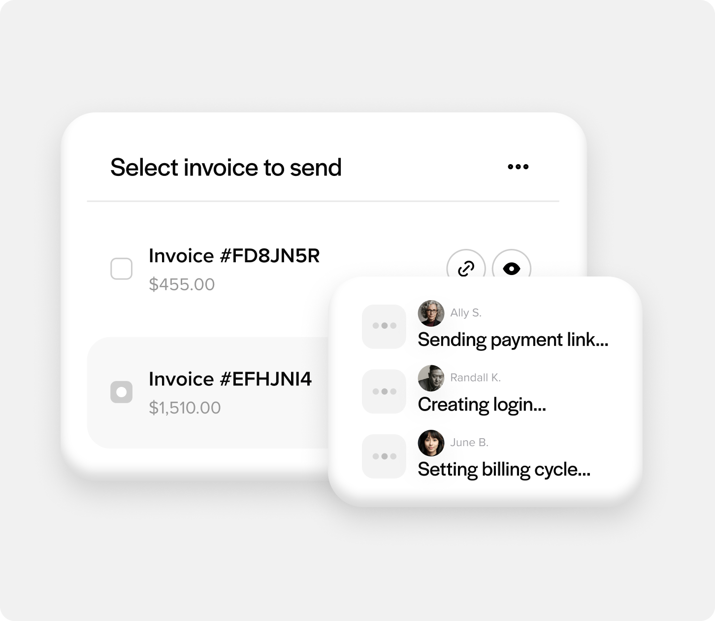 Faster, easier ways to pay