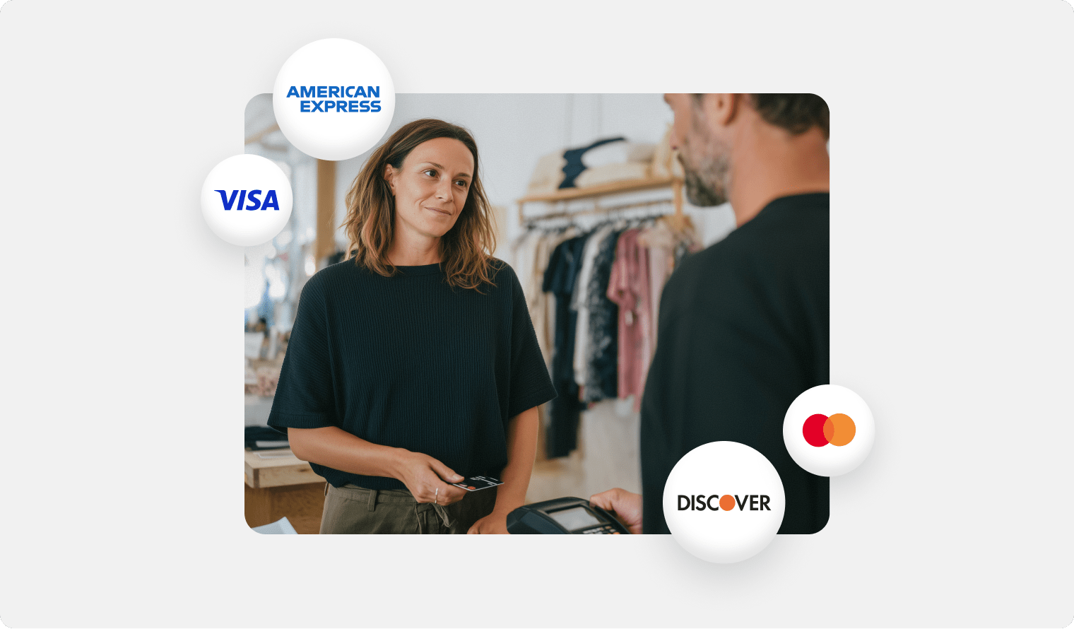 Smart, mobile card reader