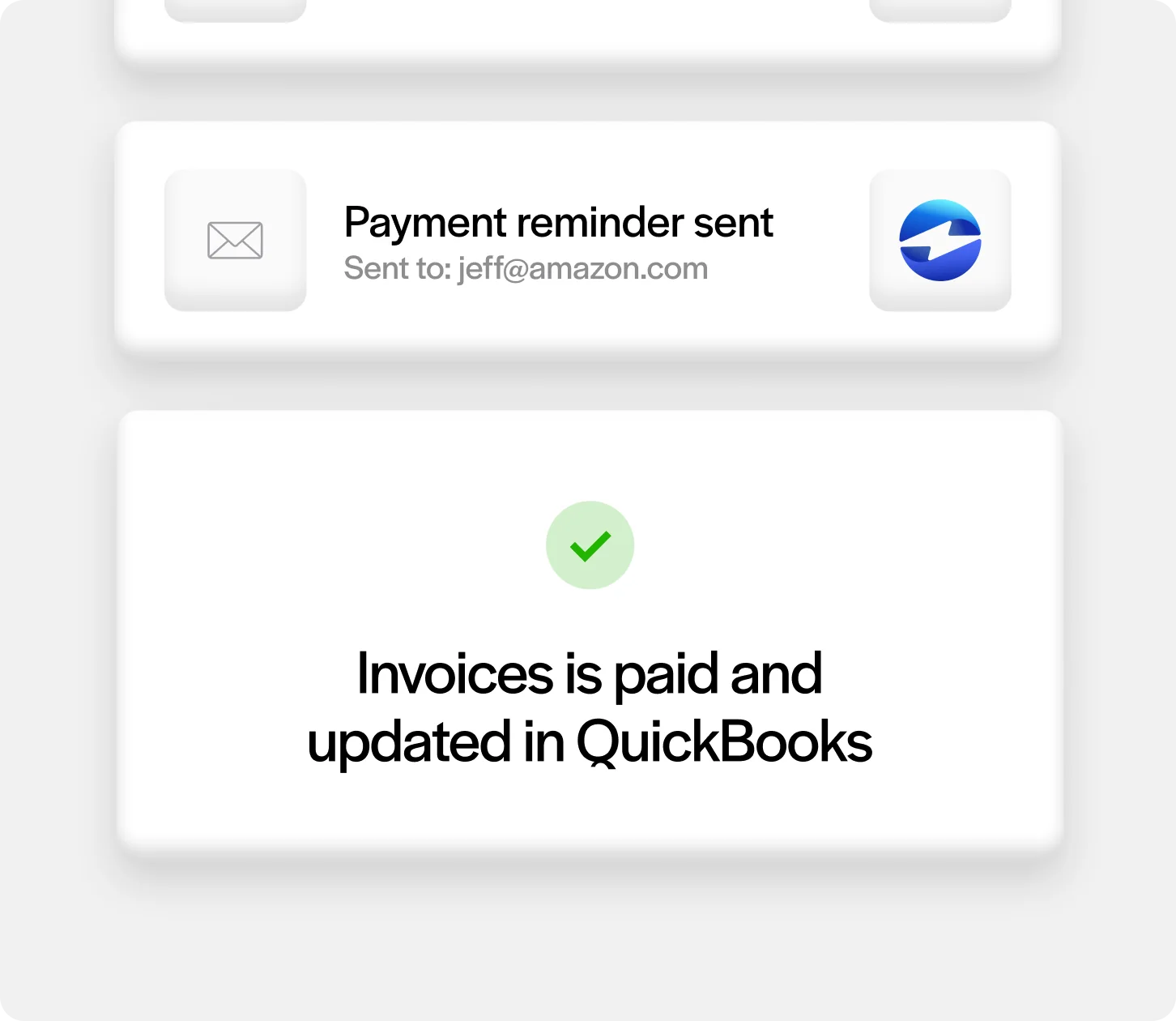 Sync to QuickBooks Online Sync to QuickBooks Online