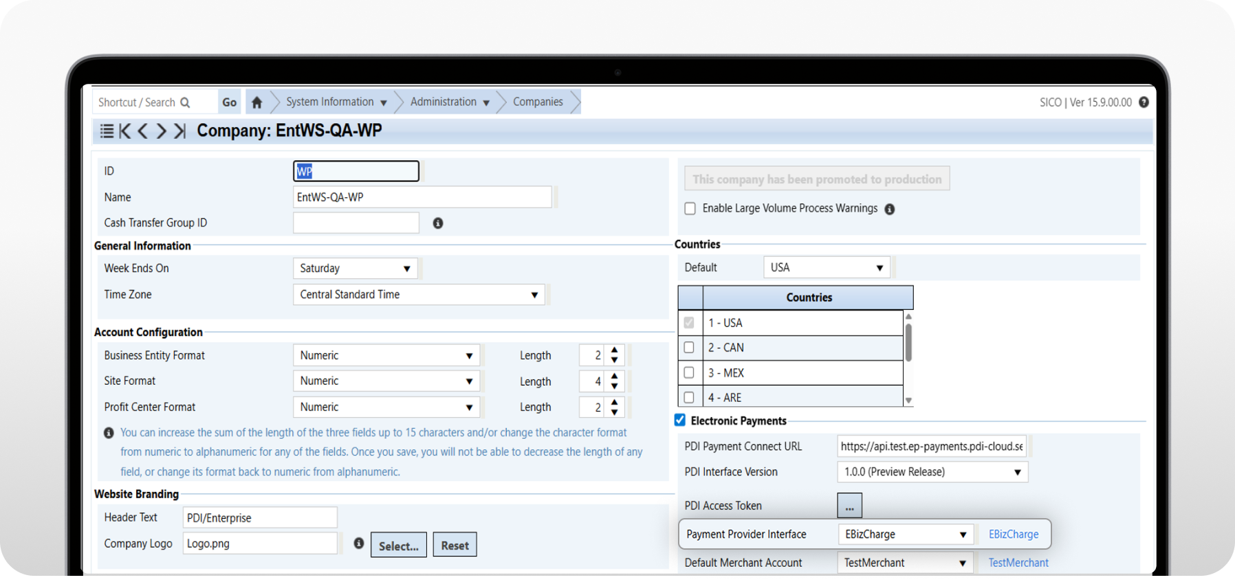 Accept and manage payments inside PDI Enterprise