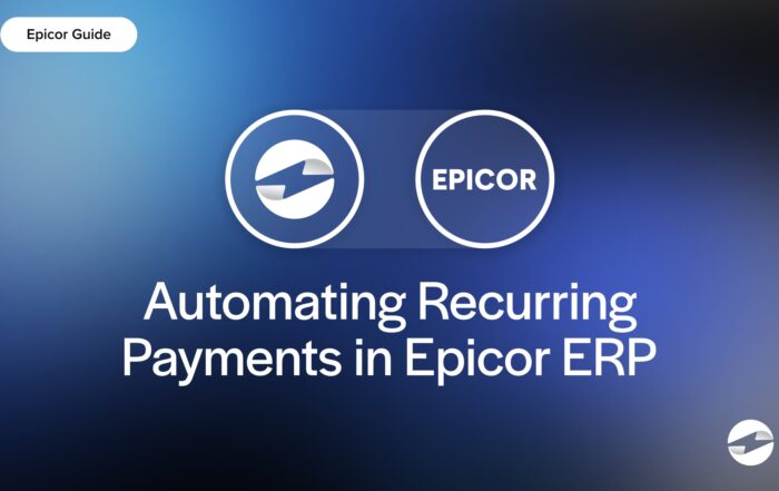 Automating Recurring Payments in Epicor ERP