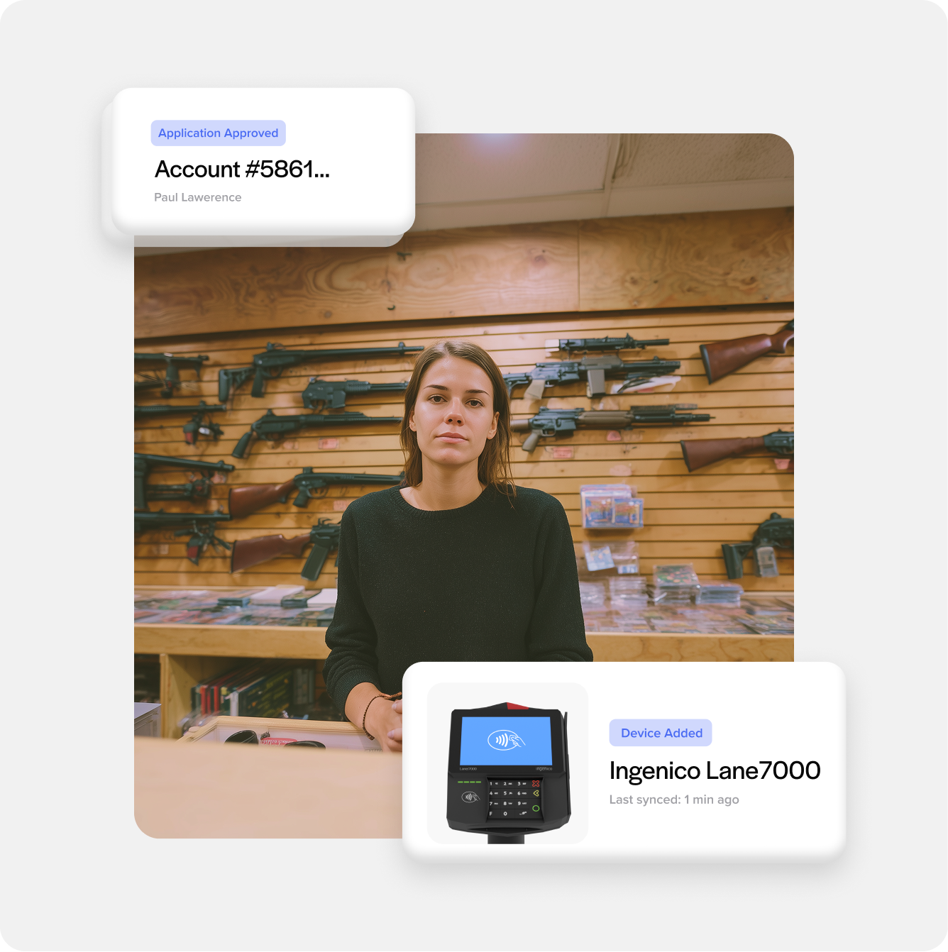 Firearm merchant account setup