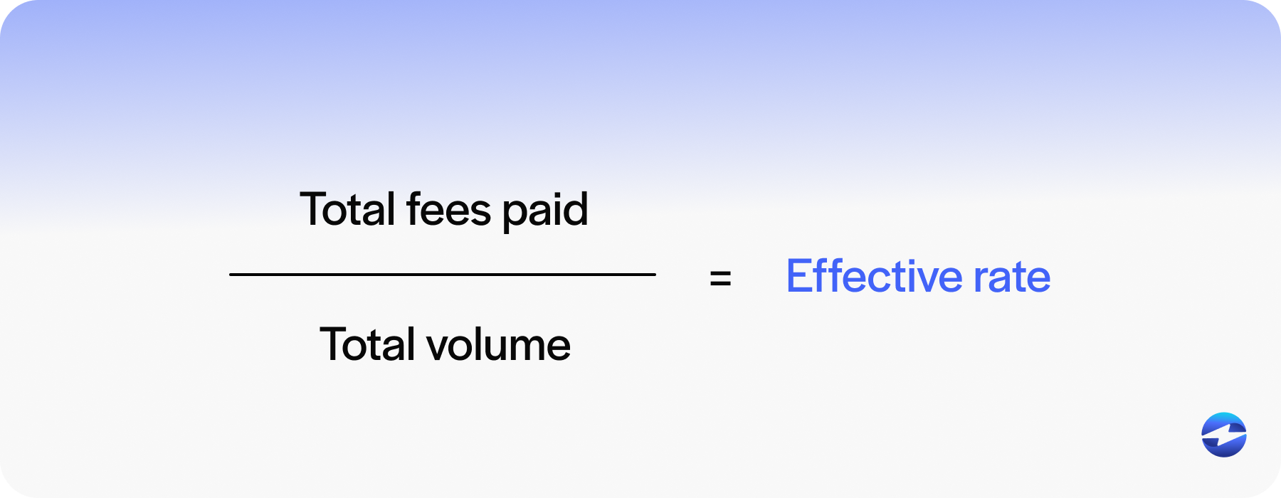 How to calculate effective rate