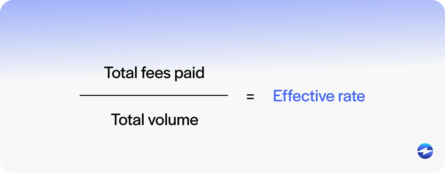 How to calculate effective rate