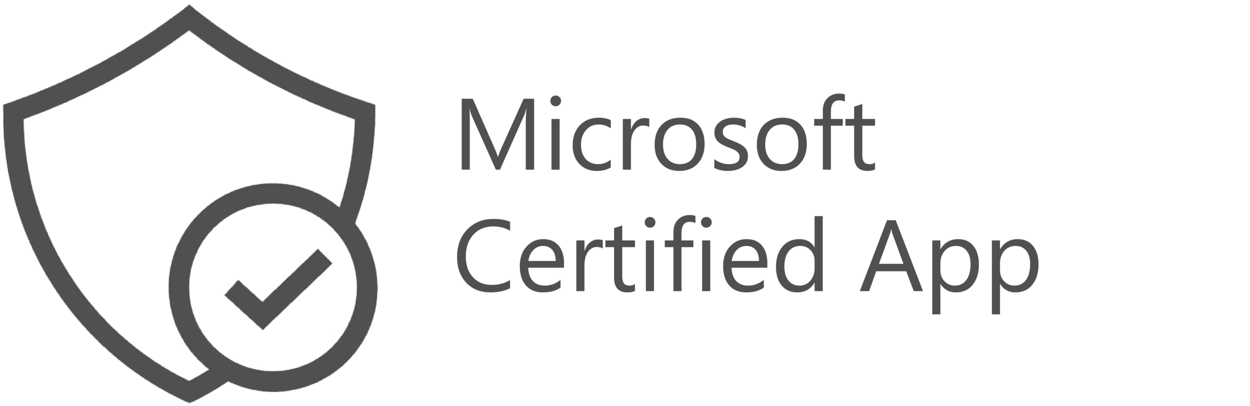 Microsoft Dynamics Certified application
