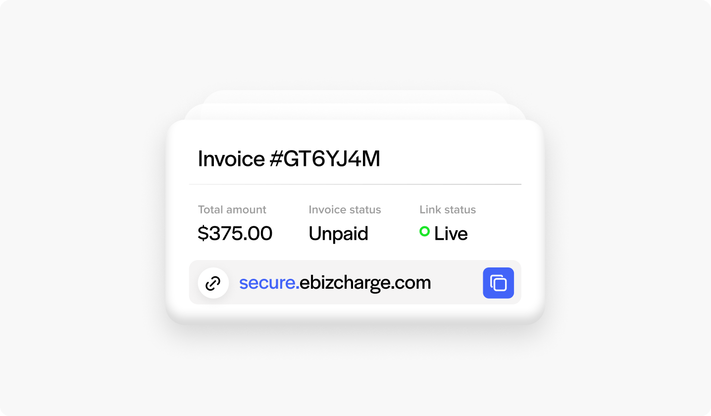 Send payment links to customers