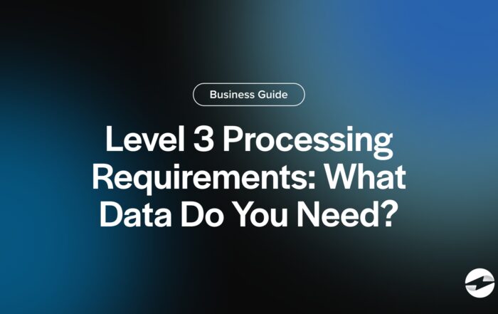 Level 3 Processing Requirements- What Data Do You Need_