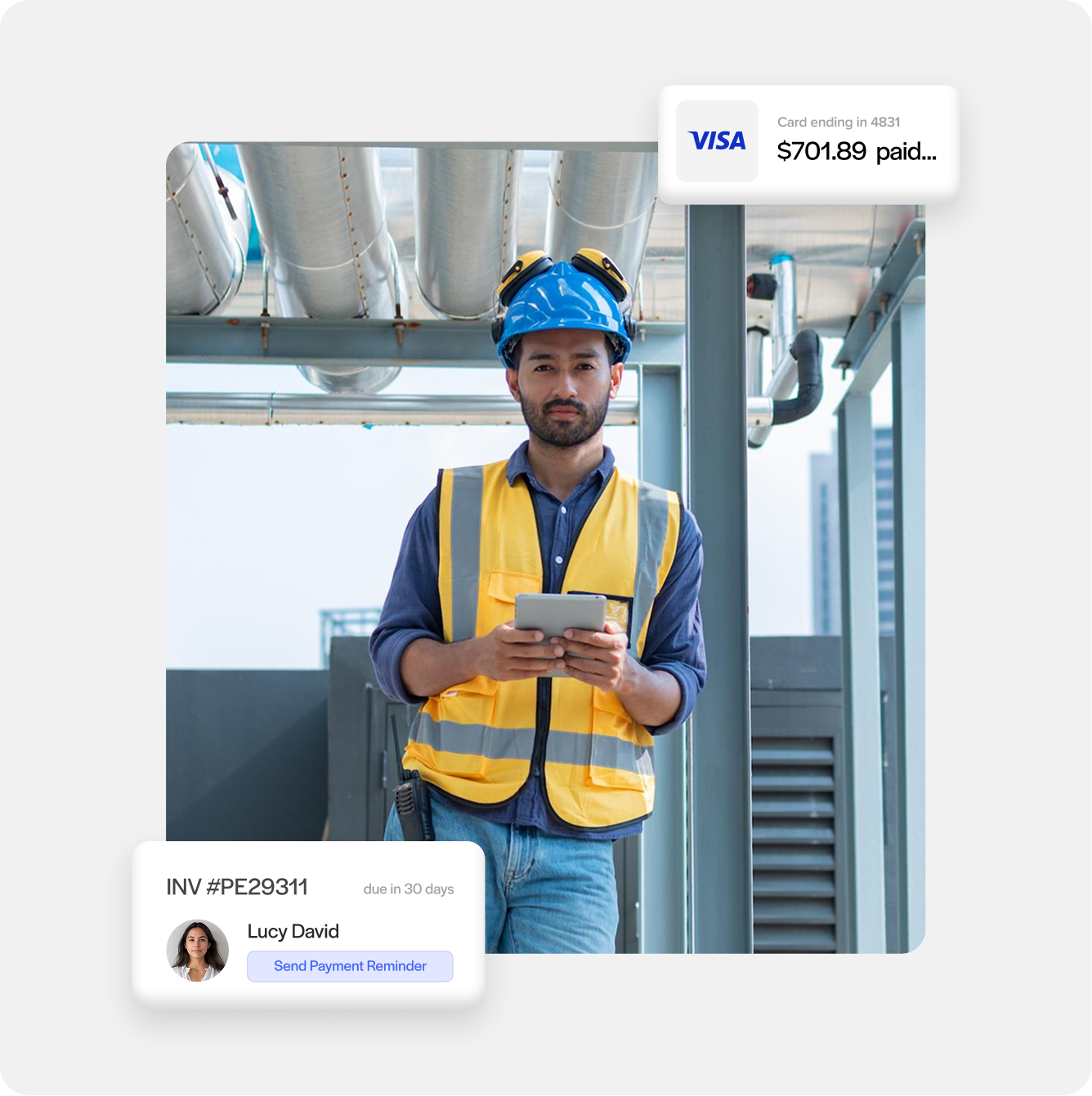 field service credit card processing