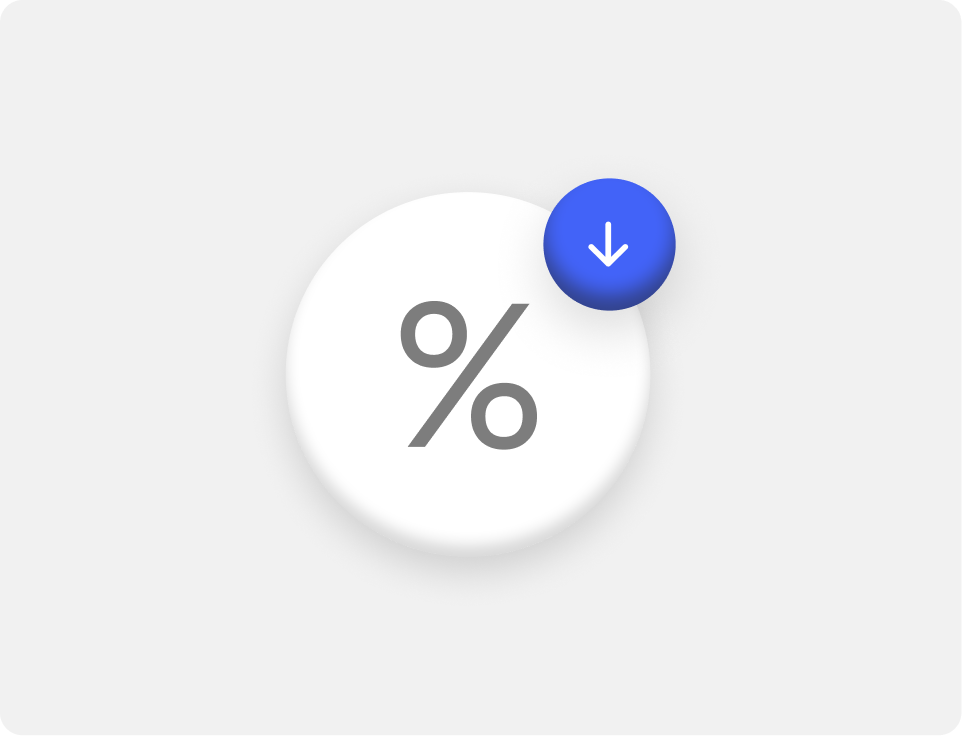 A lower-cost option for larger invoices