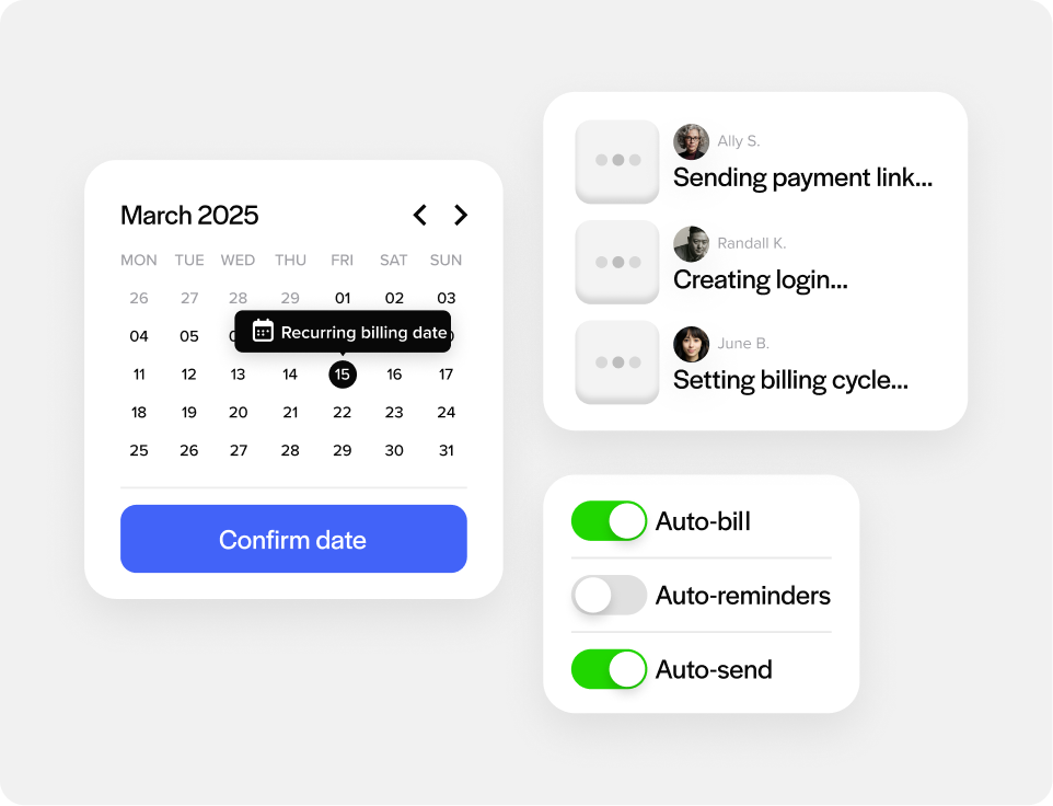 Automated payment collection Automated payment collection