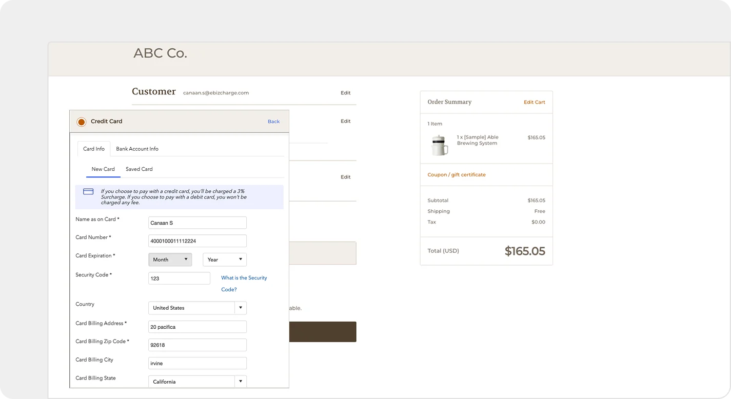 BigCommerce payments