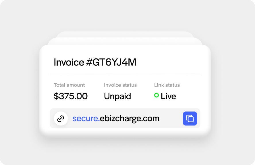 Embed payment links directly on invoices
