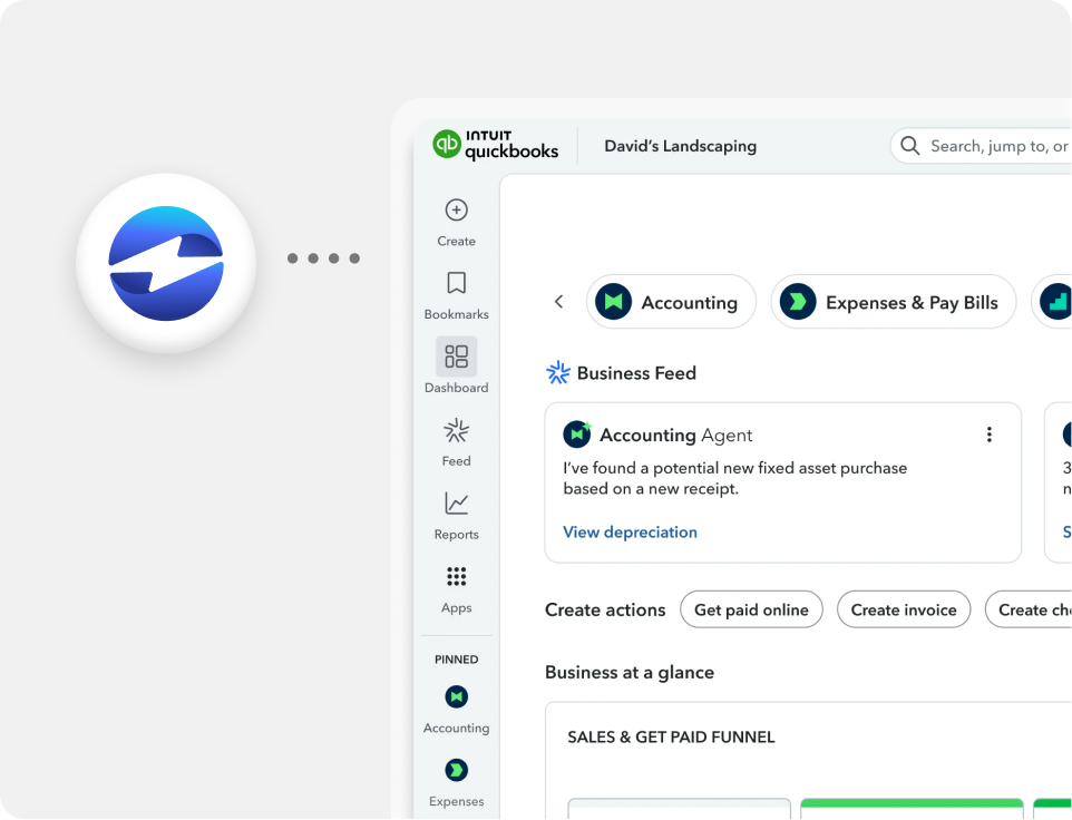 Native QuickBooks integration Native QuickBooks integration
