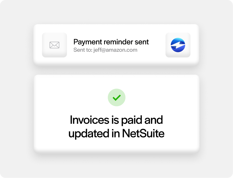 No constant follow up or phone calls NetSuite