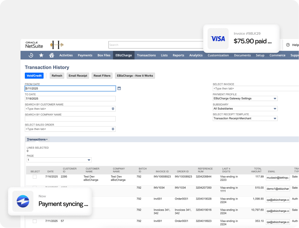 Report on surcharge history & savings