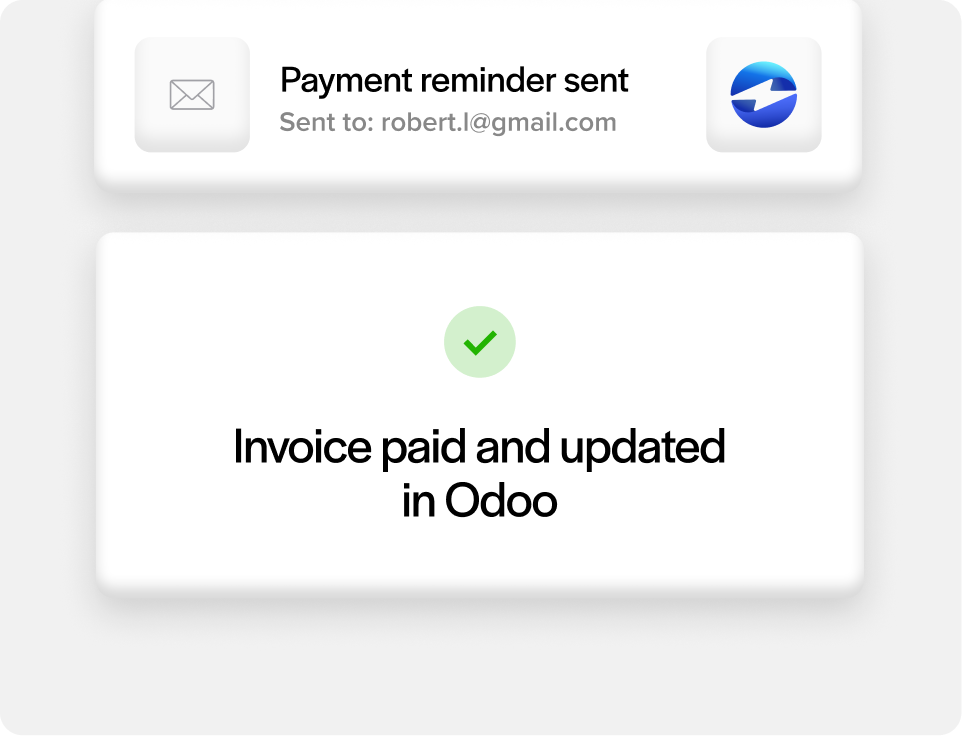 Sync payments into your ledgers