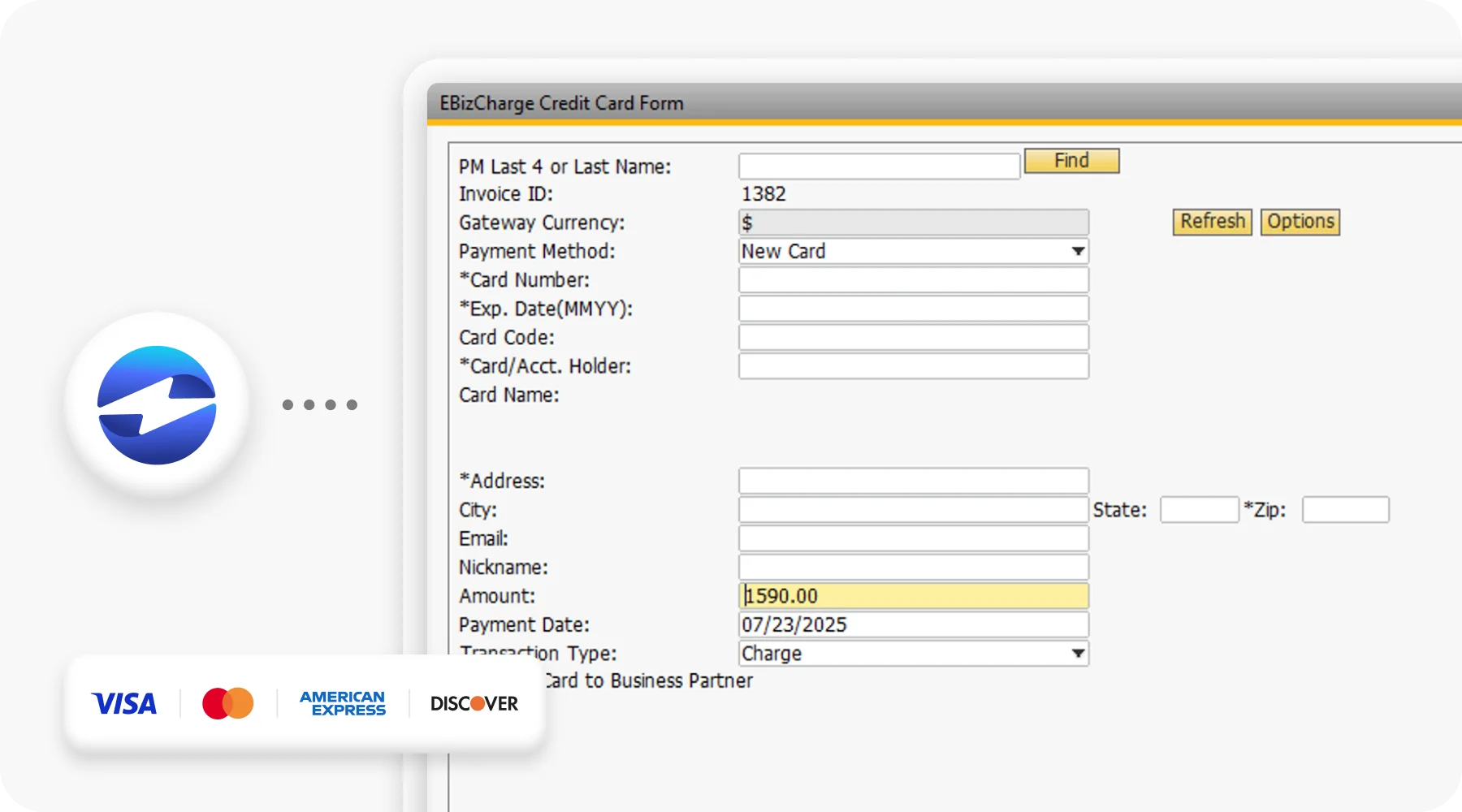 sap b1 payment processing integration