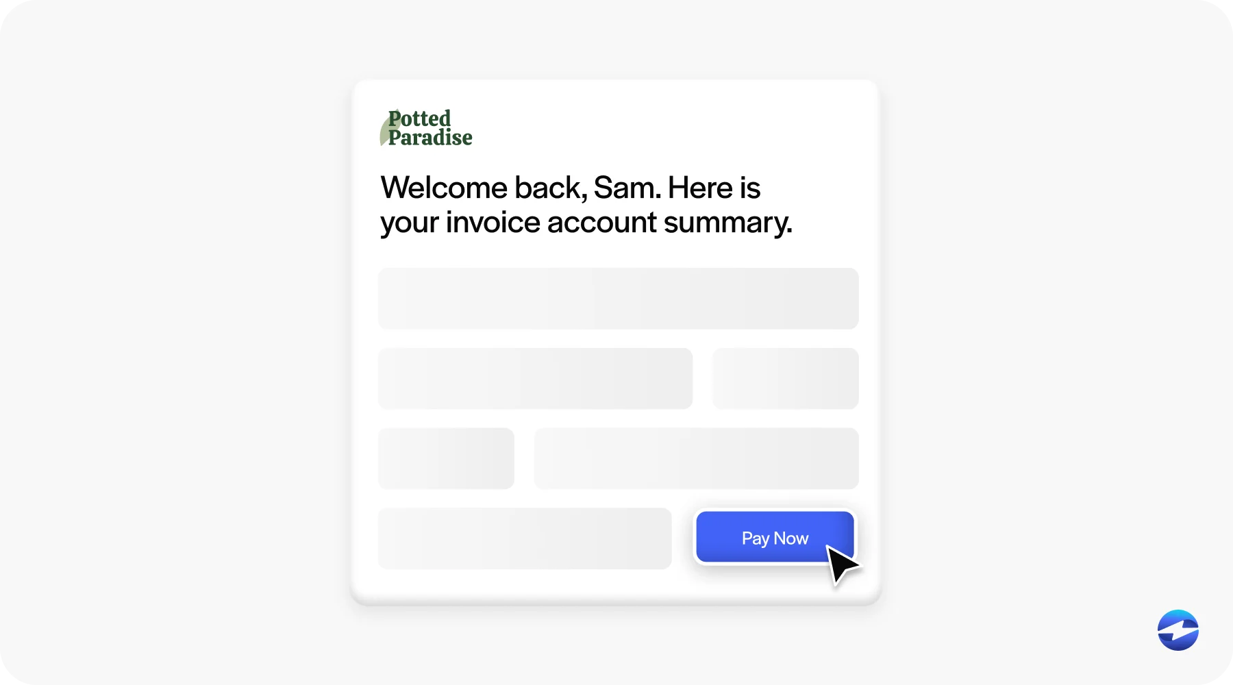 pay now button