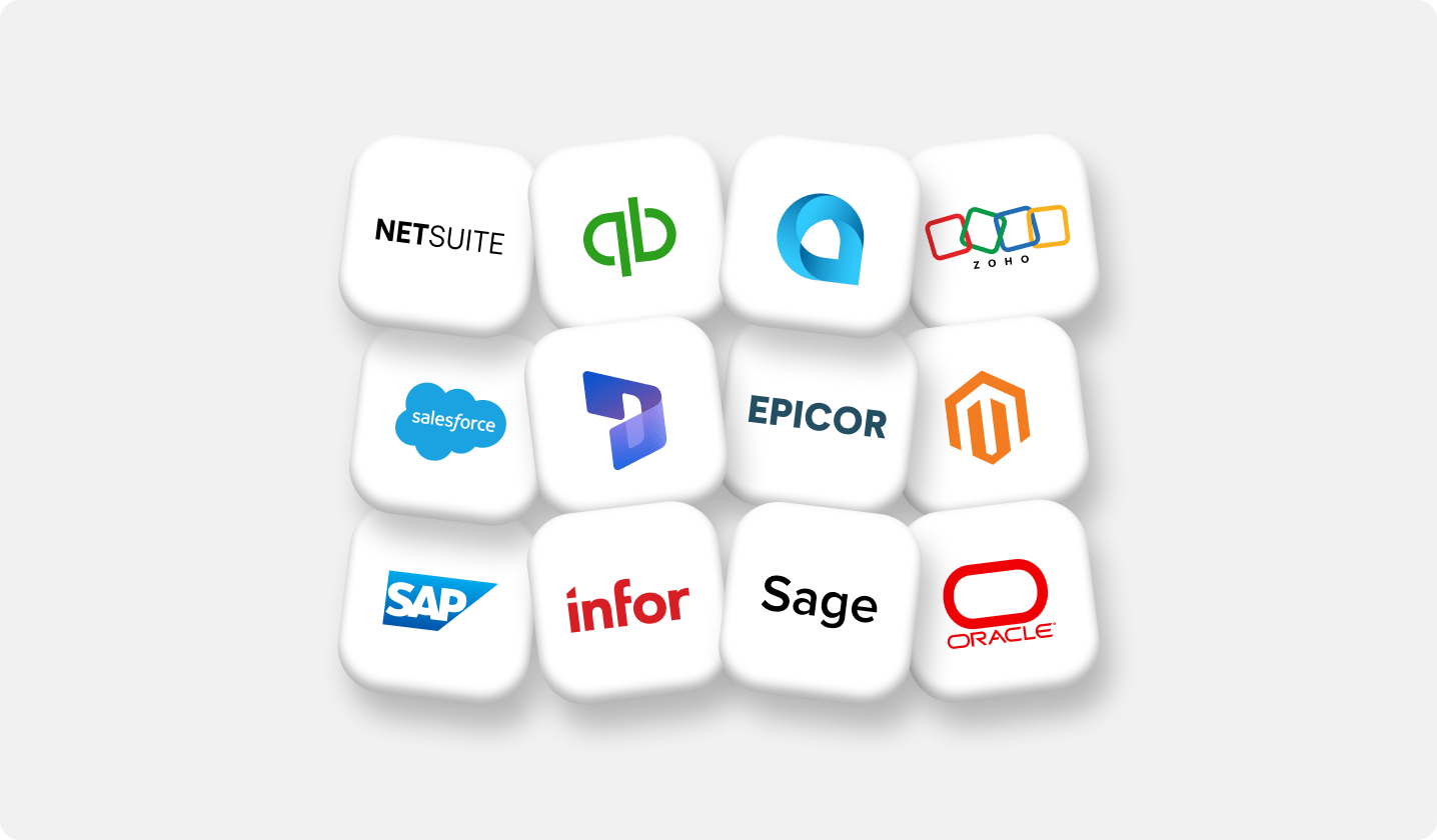 Native integrations with your entity structure