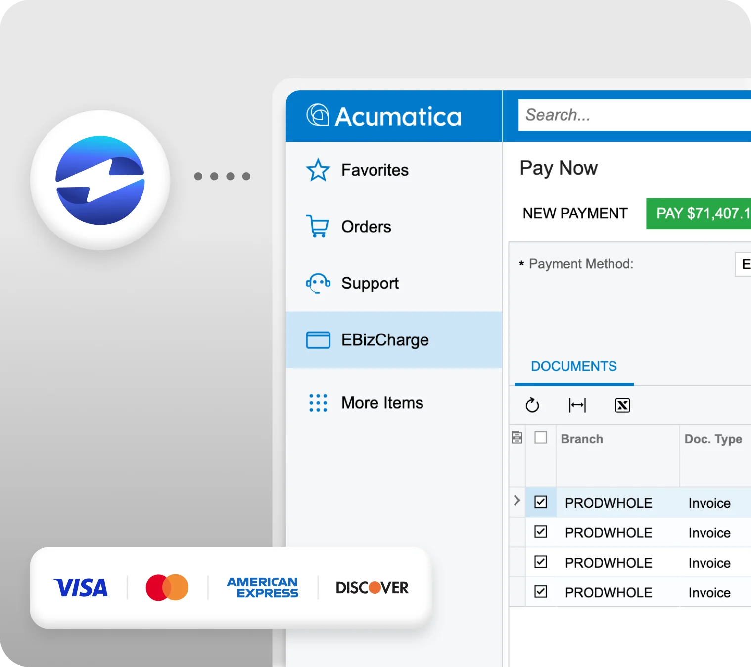 Powering payments in Acumatica for 10+ years