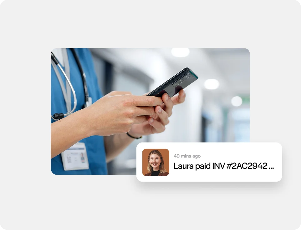 Built for how healthcare businesses get paid 