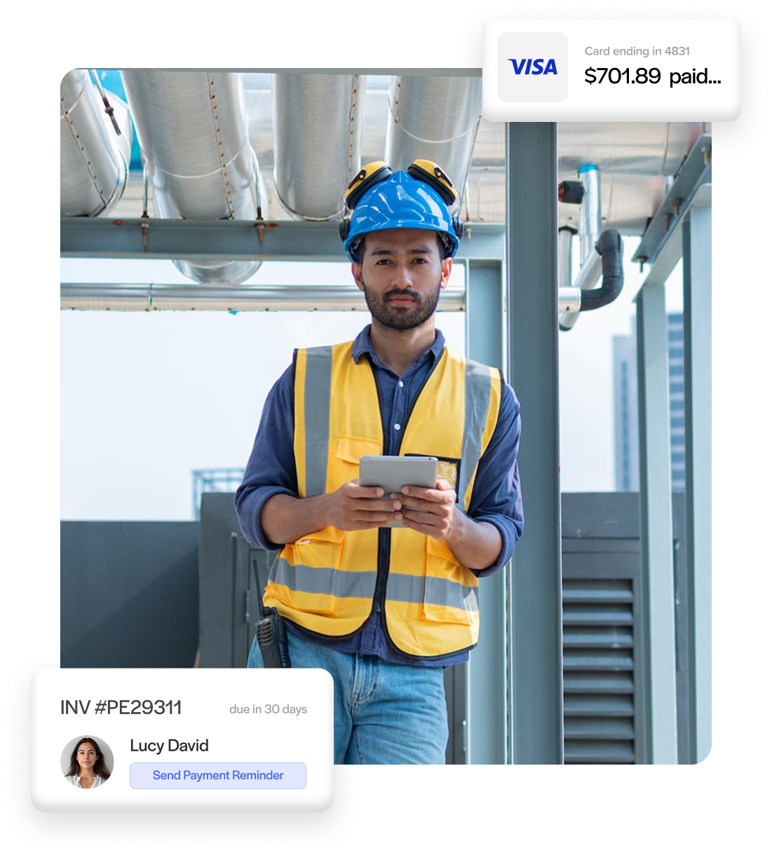 Built for reliable field service credit card processing
