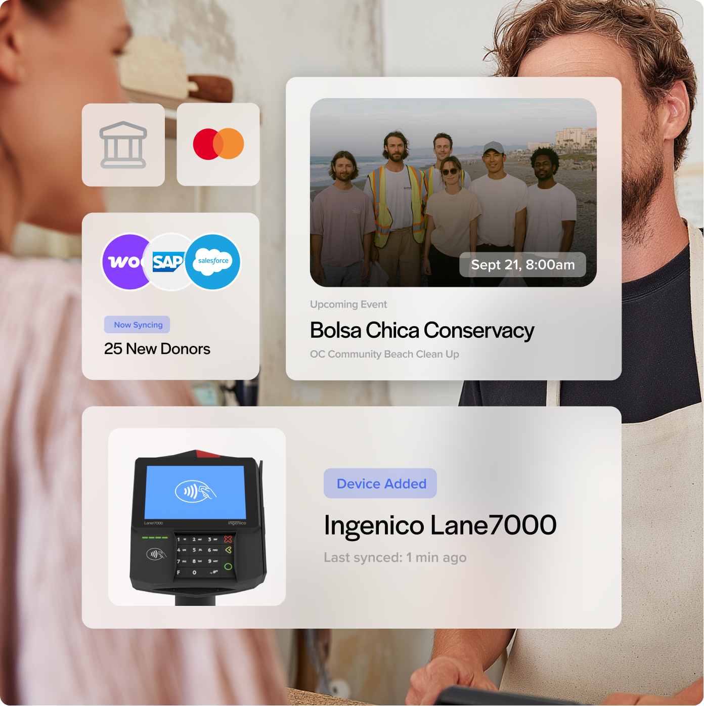 Built for reliable nonprofit credit card processing Built for reliable nonprofit credit card processing