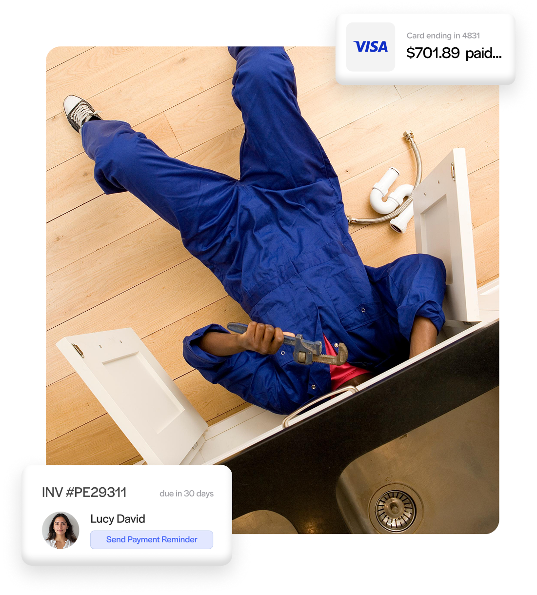 Built for reliable plumbing credit card processing