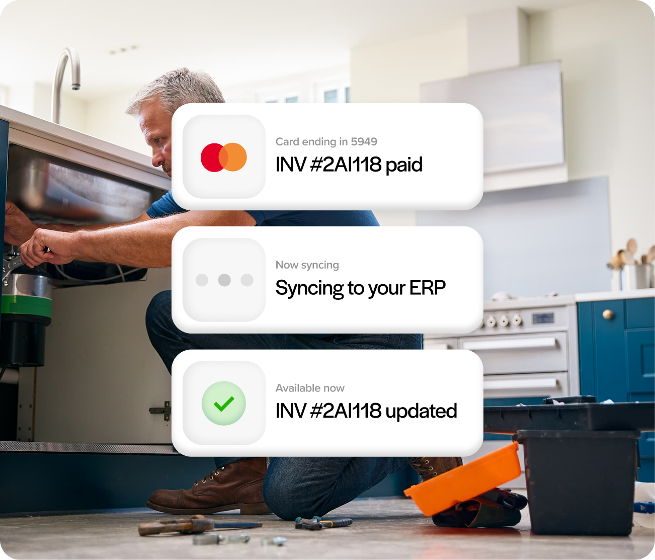 Credit card processing built for Plumbers