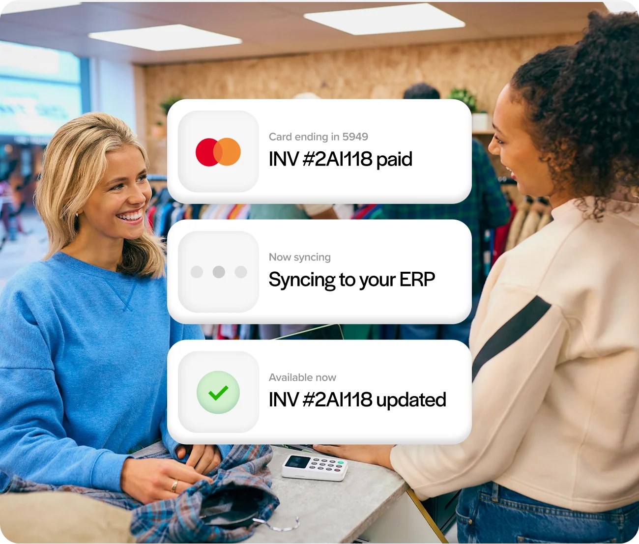 Payment processing built for retail