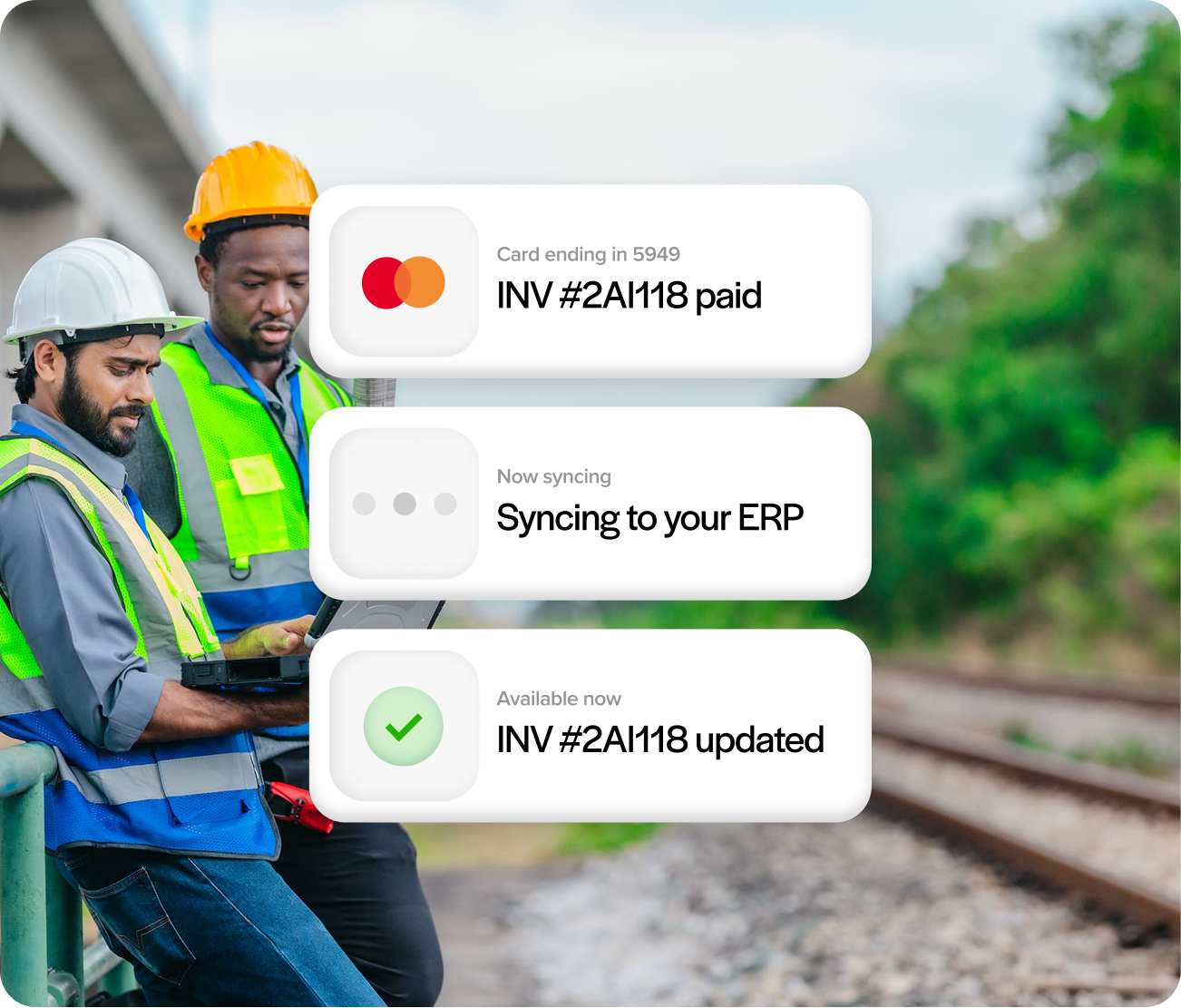 Payment processing built for the Field Service industry